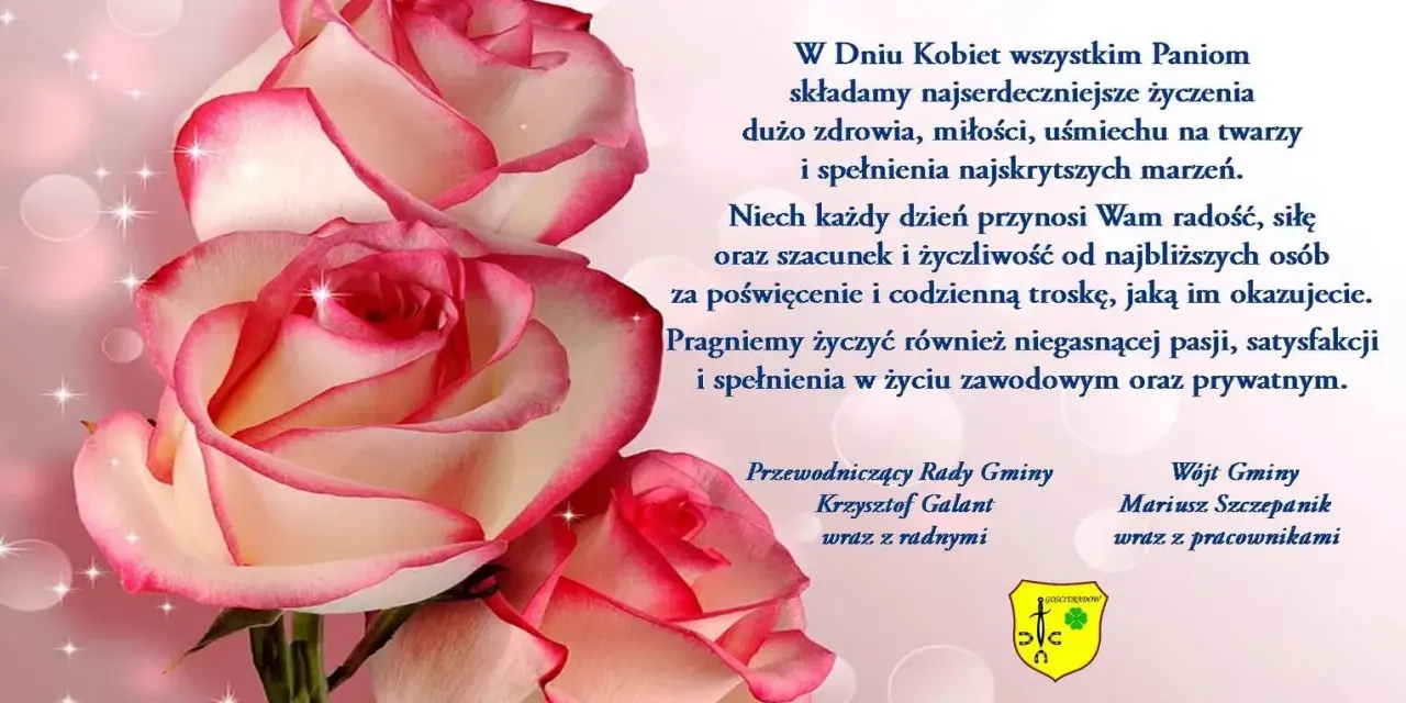 Dzień Kobiet na świecie celebrowany z różami. Życzenia zdrowia, miłości i spełnienia marzeń dla wszystkich Pań.