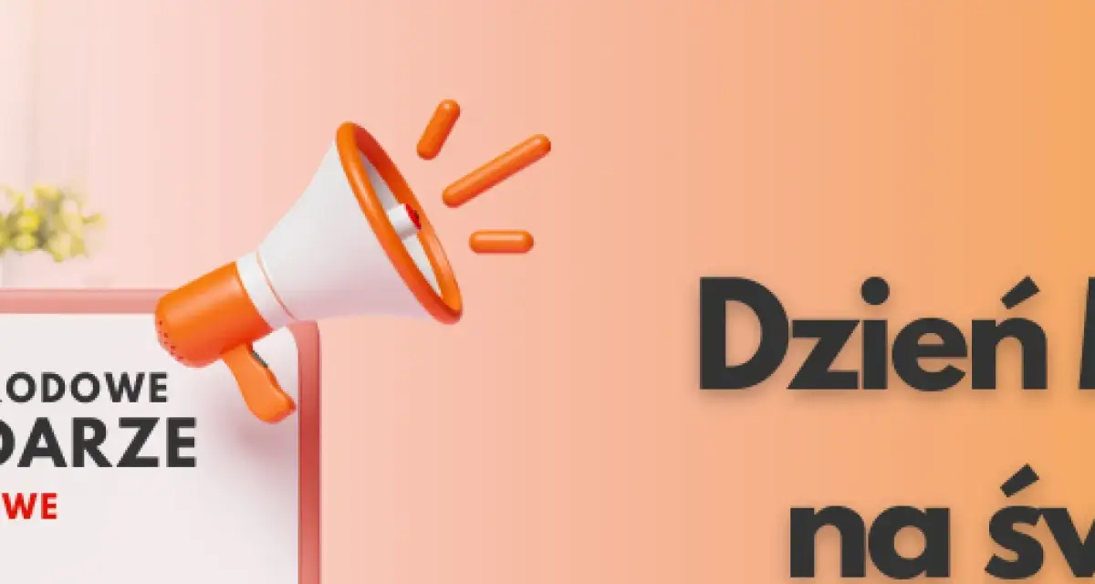 Głośnik ogłasza: "Dzień Matki" - idealny czas na wyjątkowe prezenty!