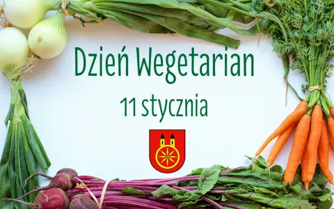 11 stycznia nietypowe święta. Dzień Wegetarian. Pęczek marchwi, buraków i cebuli na białym tle.