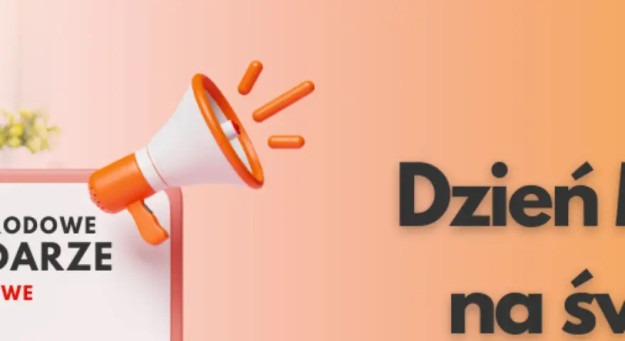 Głośnik ogłasza: "Dzień Matki" - idealny czas na wyjątkowe prezenty!